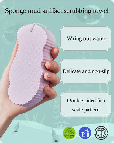 Exfoliating Bath Sponge - LightsBetter